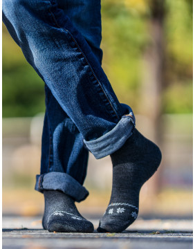 Chaussettes chaudes Homme pour l'hiver, fabriquées en France