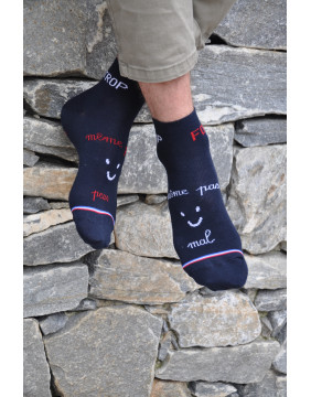 Chaussettes légères homme invisibles pour l'été 100% coton bio