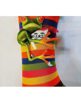 Chaussettes Fantaisie Femmes Cocila - Lot Multicolore, Tailles 35-43, Coton Léger Printemps-été