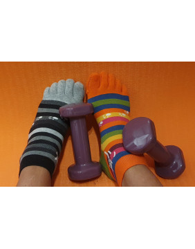 Chaussettes de Yoga Pilates Gym 100% Bio Made in France